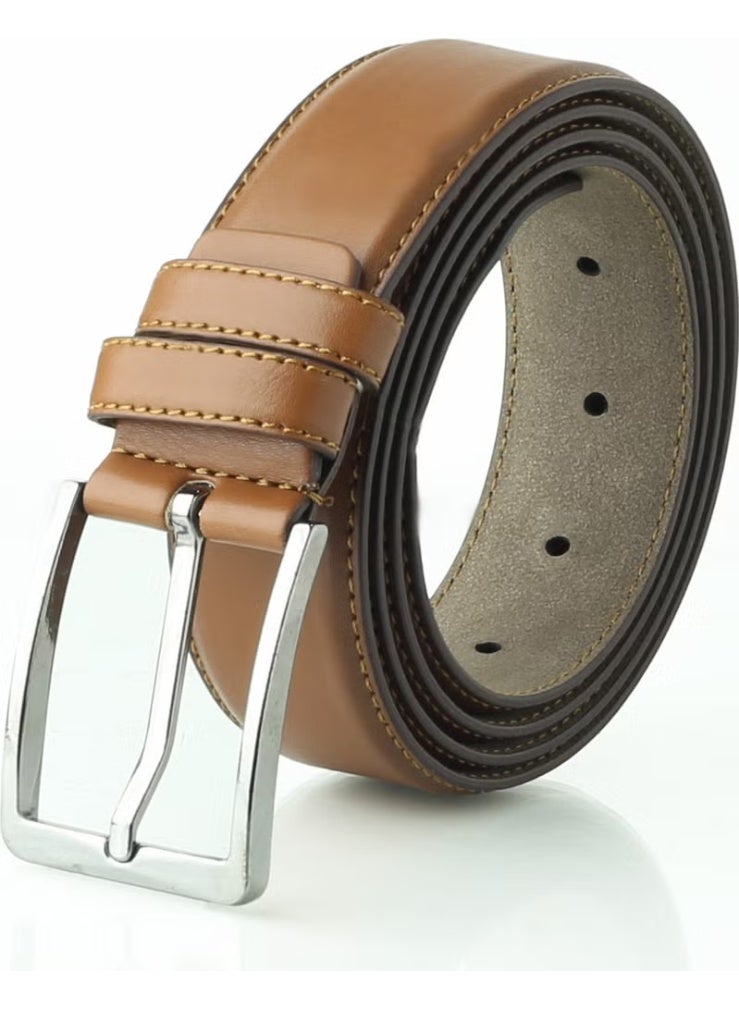 Deribond 3 Pieces Men's Classic Fabric Trouser Belt - Image 1